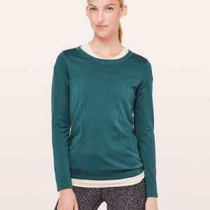 Lululemon swiftly long sleeve relaxed fit top (size 10)